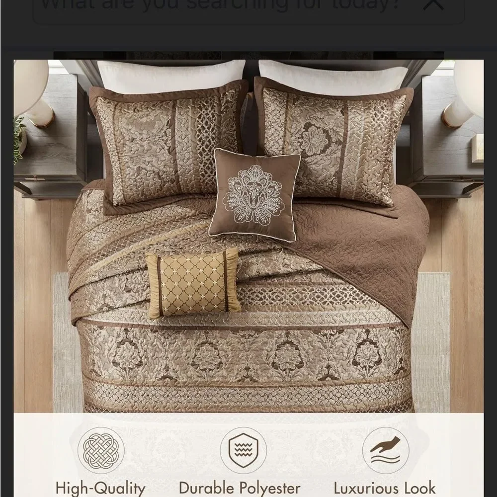 Elegant Madison reversible Bedding Set 9 pounds